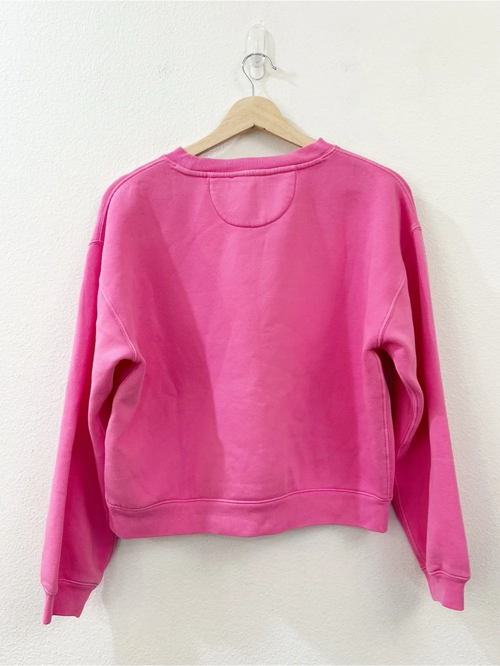 J. Crew Heritage Fleece Chalet de Ski Graphic Sweatshirt in Regal Rose Small
